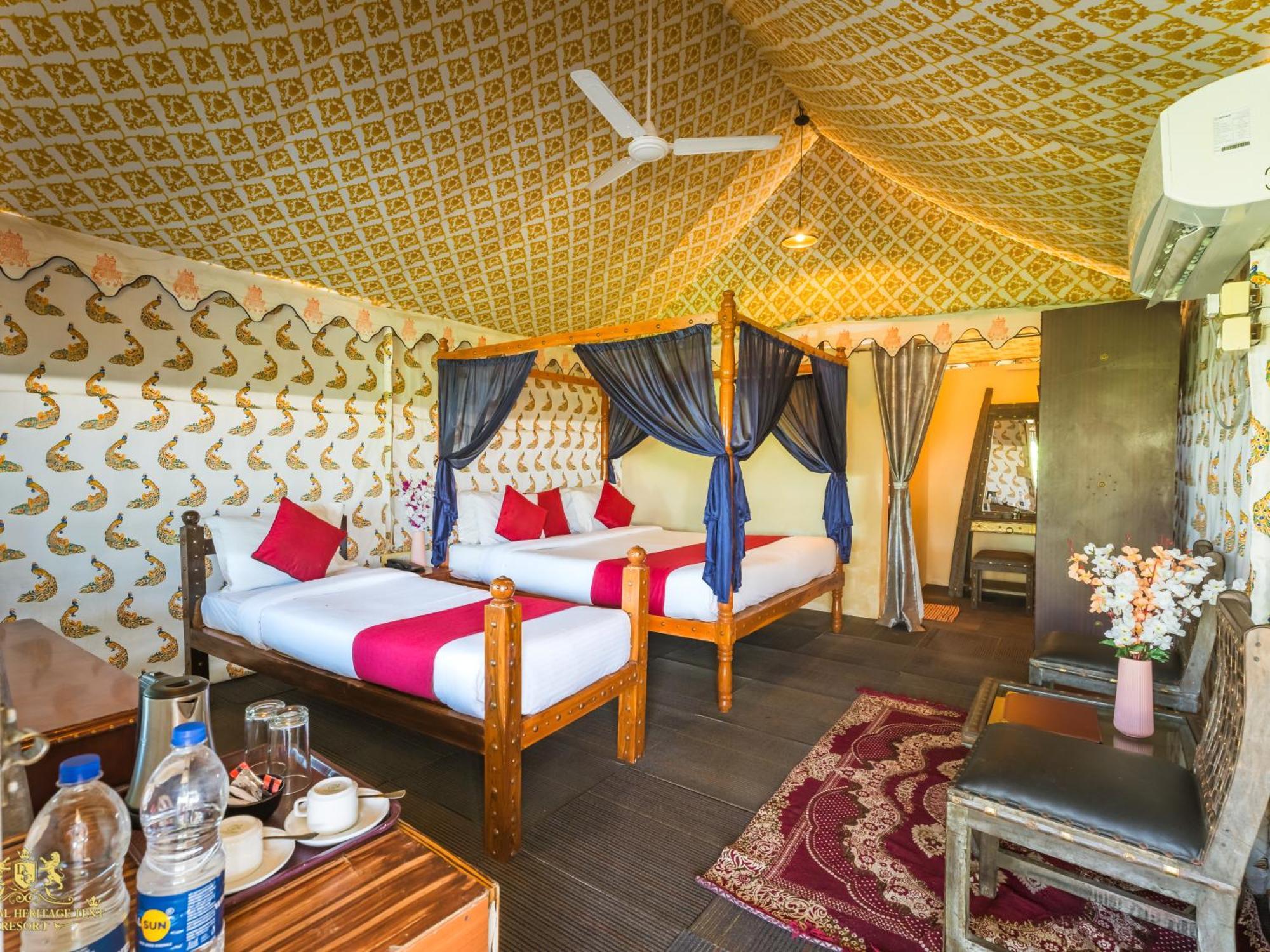 The Royal Heritage Tent Resort- Statue Of Unity Kevadia Zimmer foto